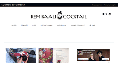 Desktop Screenshot of kemikaalicocktail.fi